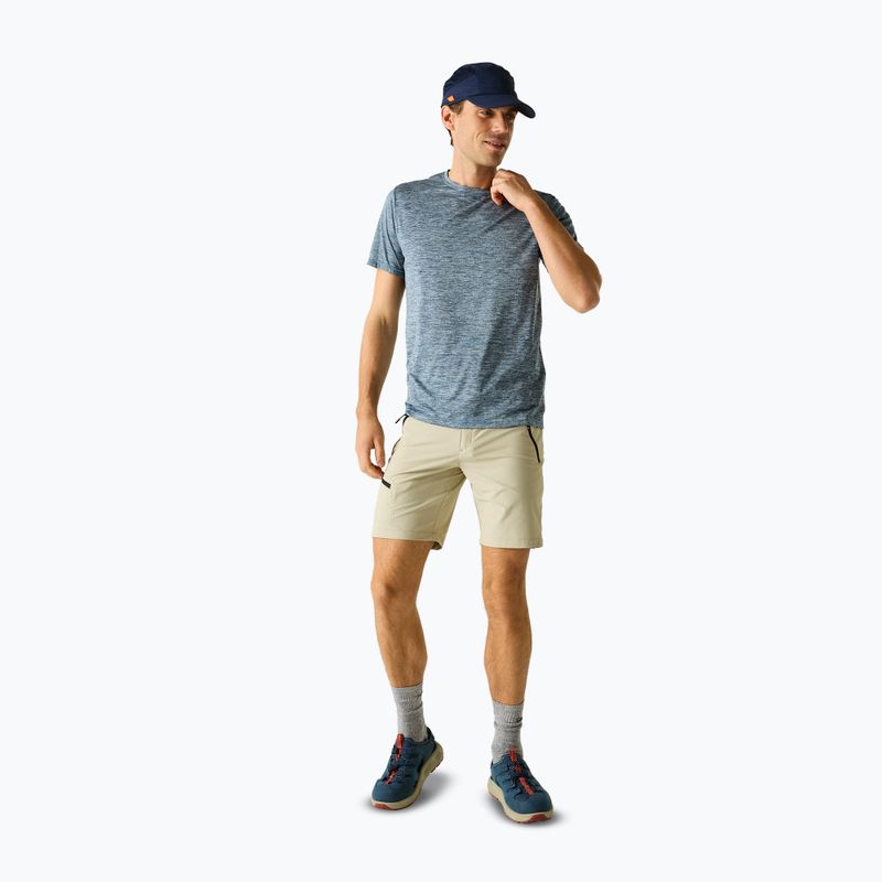 Pánske trekingové tričko REGATTA Fingal Edition china blue 2