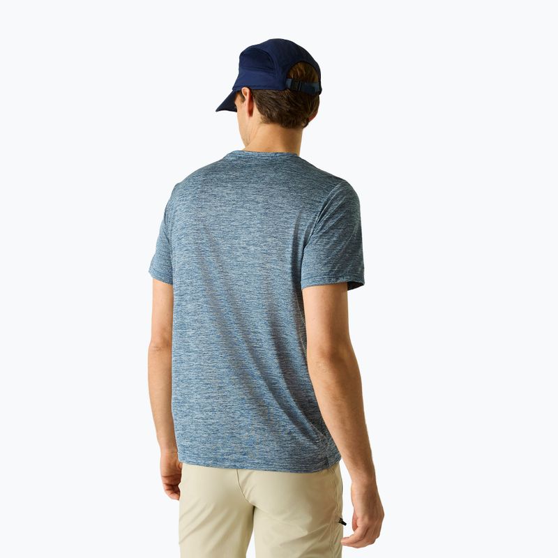 Pánske trekingové tričko REGATTA Fingal Edition china blue 3