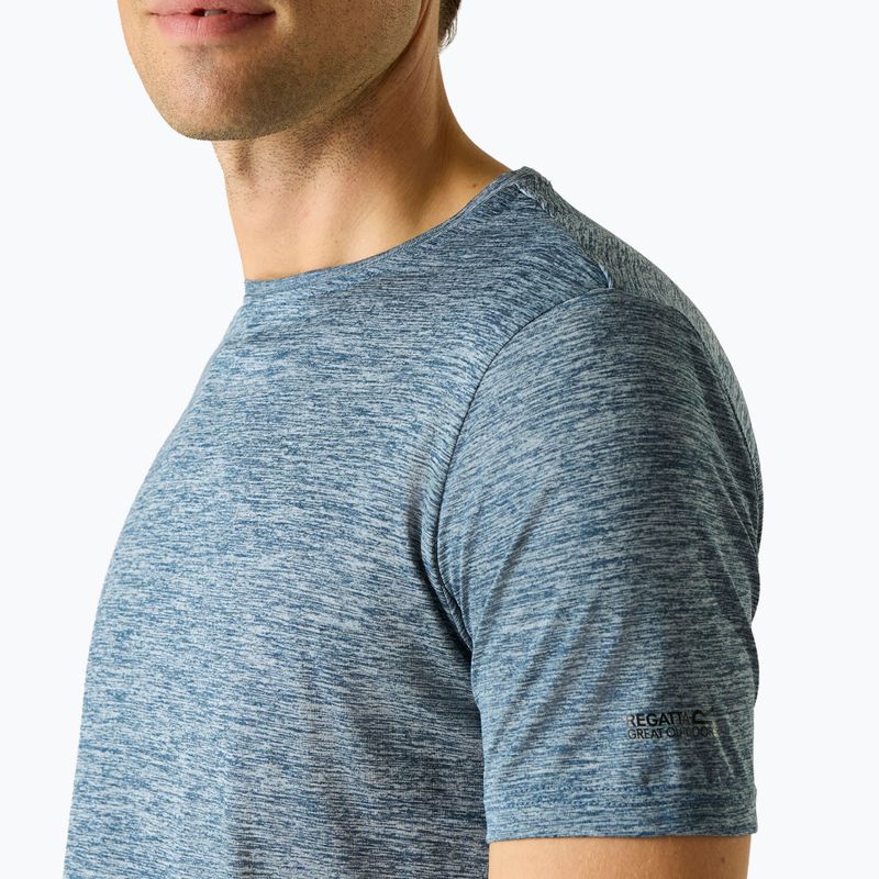 Pánske trekingové tričko REGATTA Fingal Edition china blue 4