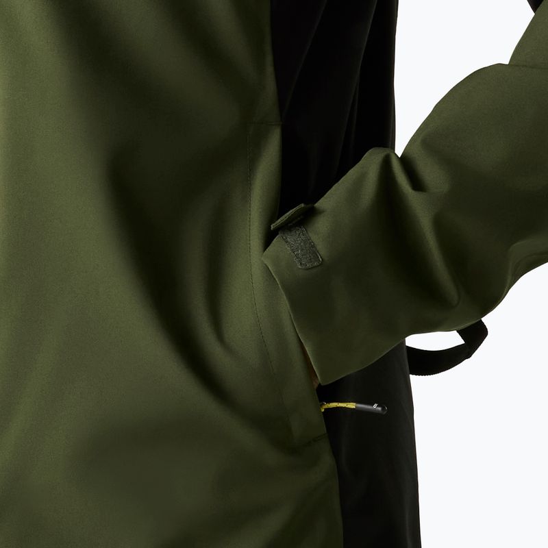 Pánska nepremokavá bunda REGATTA Birchdale II dark khaki/black 10