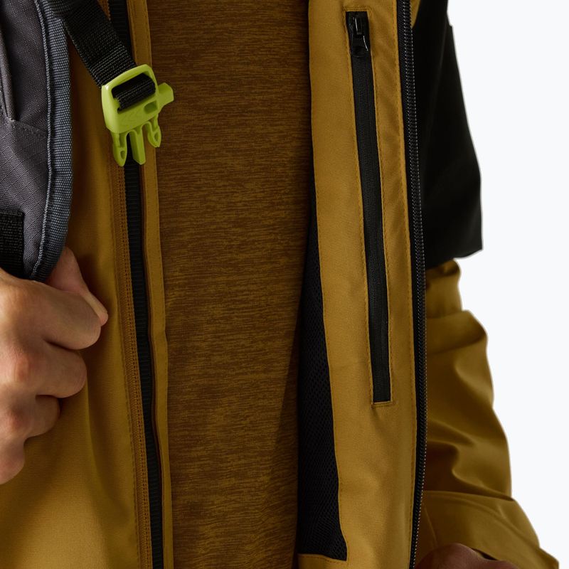 Pánska nepremokavá bunda REGATTA Highton Stretch IV wood brown/black 8