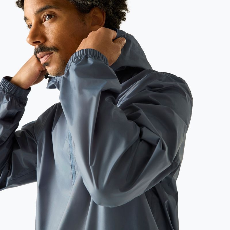 Pánska nepremokavá bunda REGATTA Pack-It III china blue 5