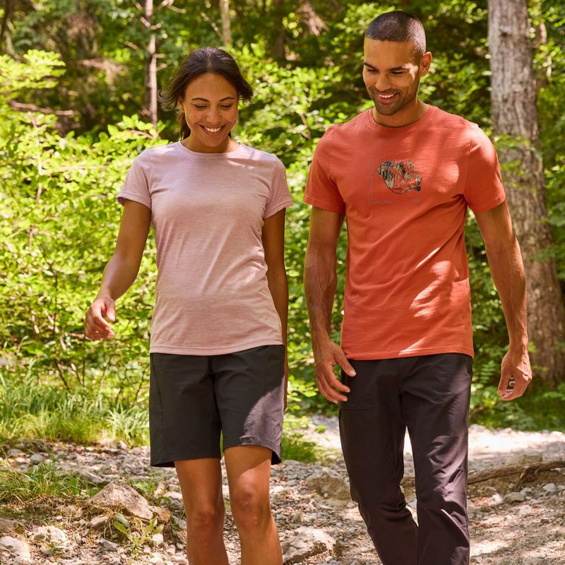 Dámske trekingové tričko REGATTA Fingal Edition powder lilac 4