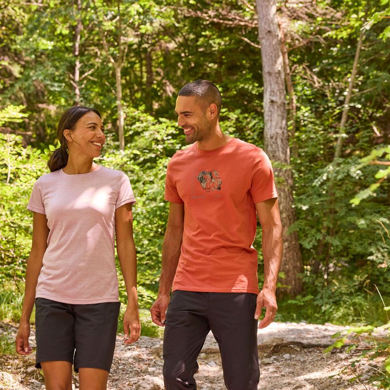 Dámske trekingové tričko REGATTA Fingal Edition powder lilac 5