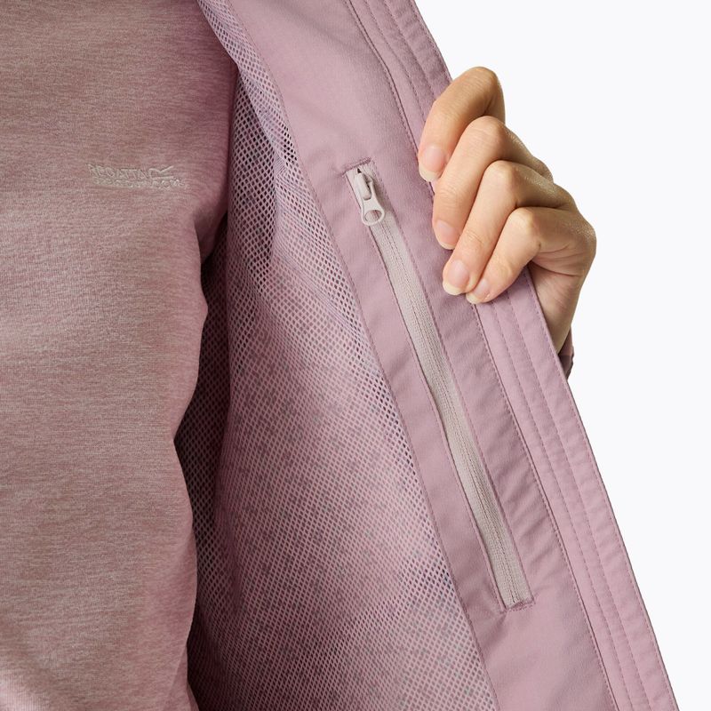 Dámska nepremokavá bunda REGATTA Hamara IV powder lilac 6