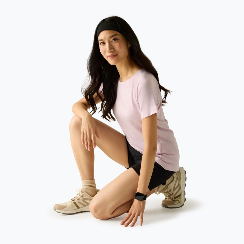 Dámske trekingové tričko REGATTA Limonite powder lilac 4