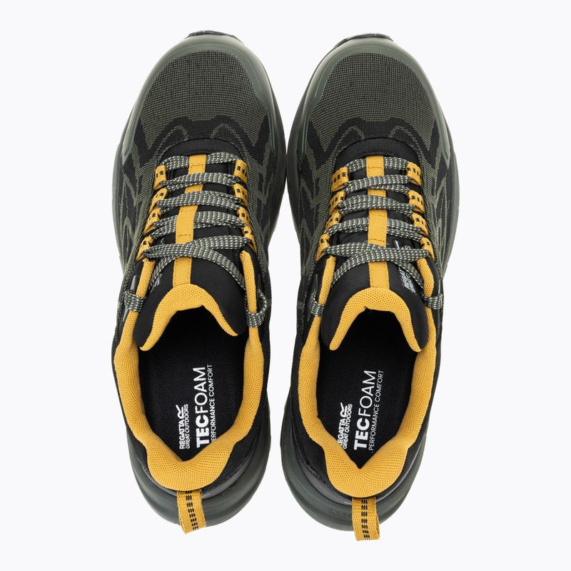 Pánske trekingové topánky REGATTA Cruize dark khaki/wood brown 6