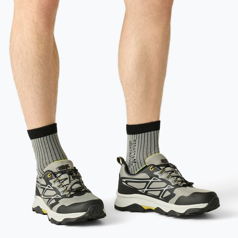 Pánske trekingové topánky REGATTA Blaze II grey/black/dark tang 10