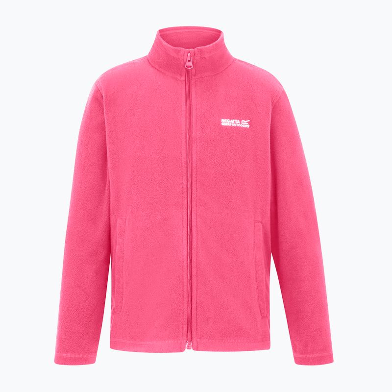Detská fleecová mikina REGATTA King II pink lemonade 6