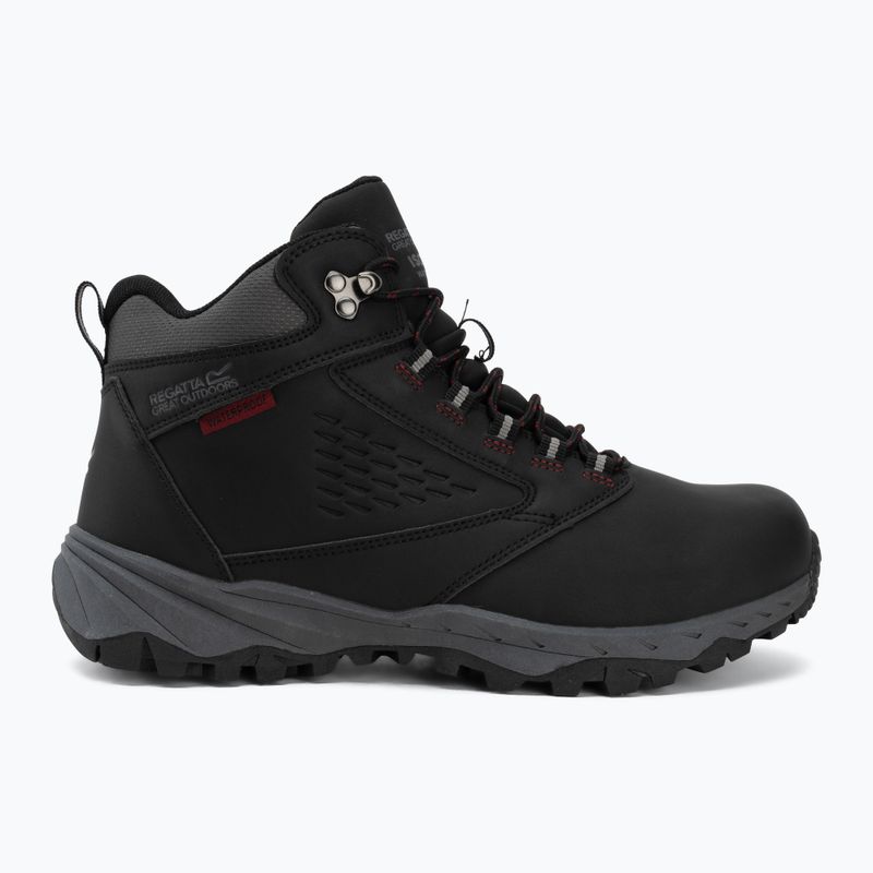 Pánske turistické topánky REGATTA Amble Boot Waterproof black/riored 2