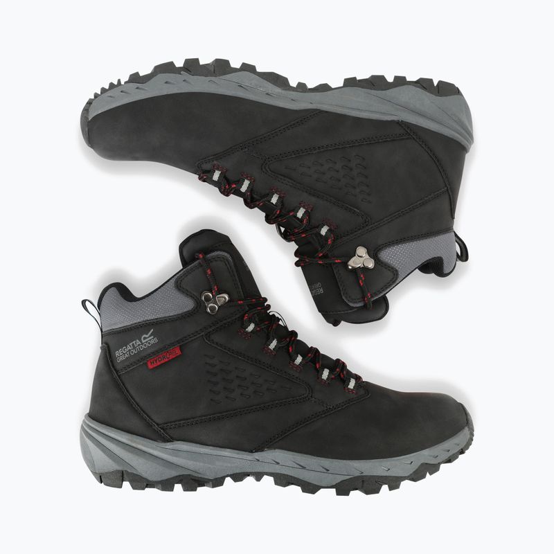 Pánske turistické topánky REGATTA Amble Boot Waterproof black/riored 2