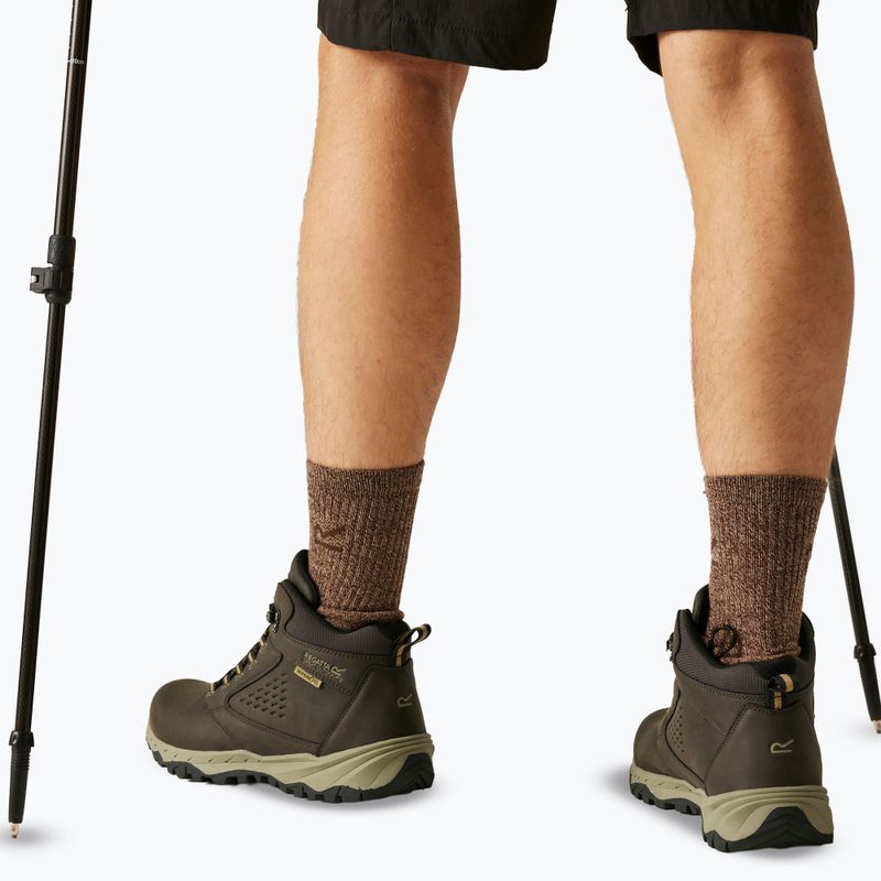 Pánske turistické topánky REGATTA Amble Boot Waterproof peat/tan 7