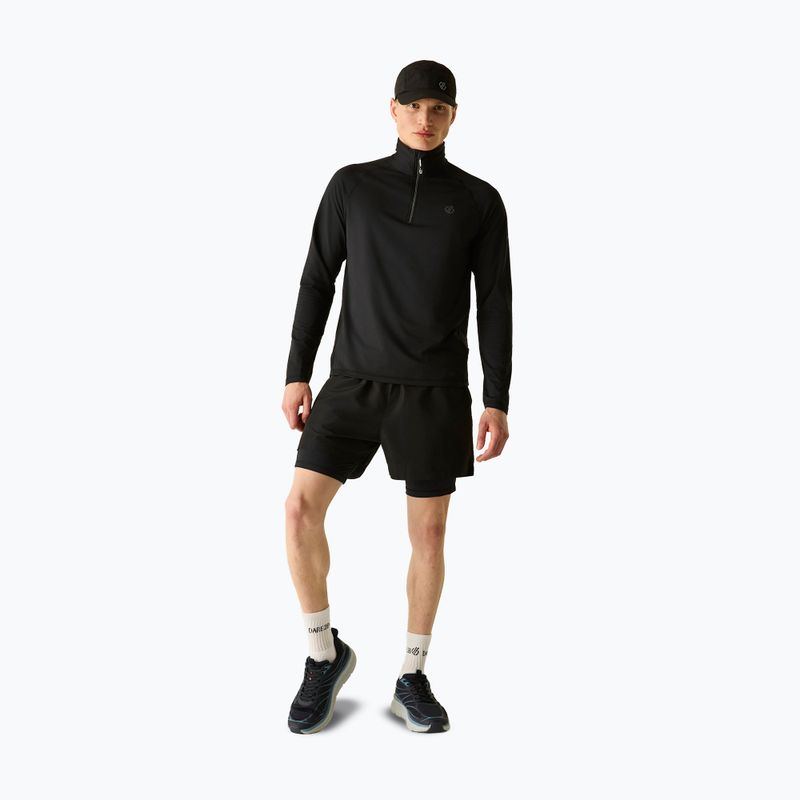 Pánska mikina Dare 2b Fuse Up II Core Stretch black/black 2