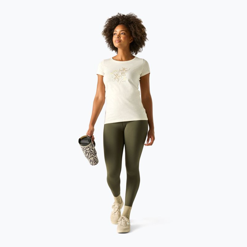 Dámske trekingové tričko REGATTA Breezed barley white 2