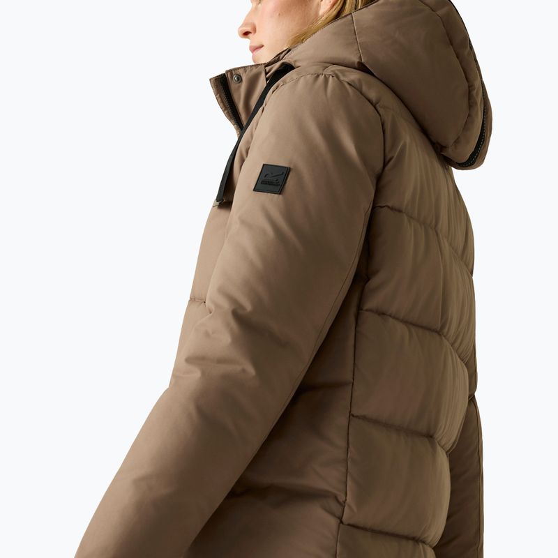 Dámsky zateplený dámsky  REGATTA Eryn mocha/black 7