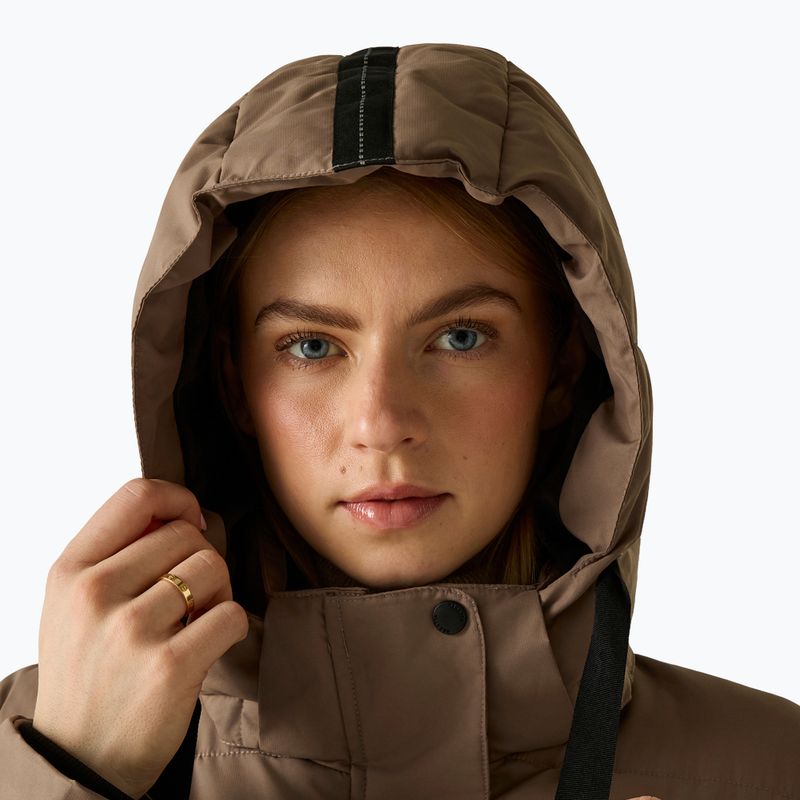 Dámsky zateplený dámsky  REGATTA Eryn mocha/black 9