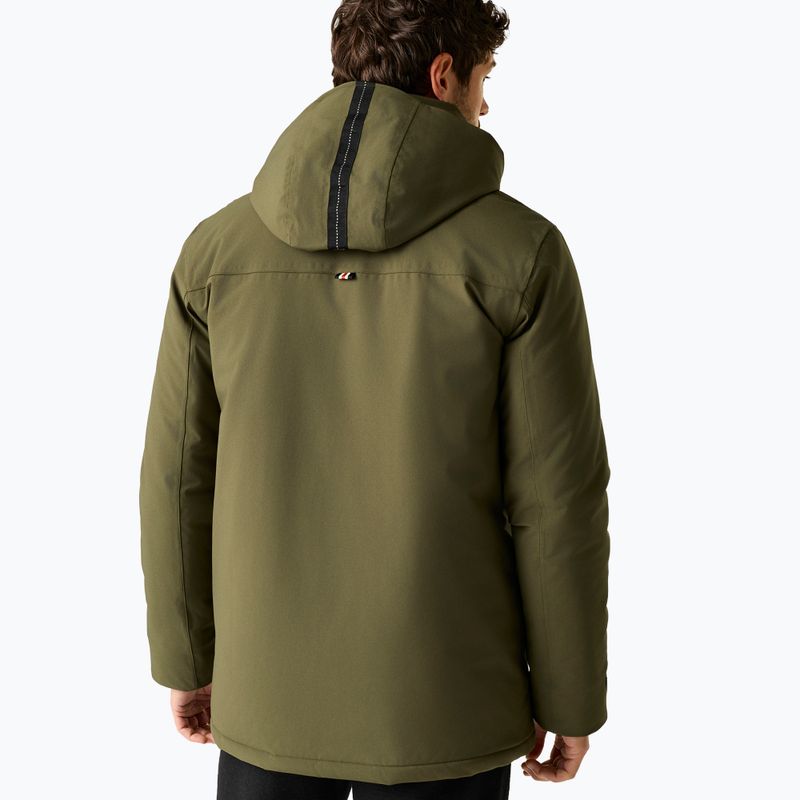 Pánska nepremokavá bunda REGATTA Marron dark khaki 3