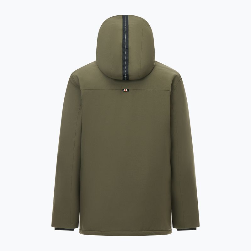 Pánska nepremokavá bunda REGATTA Marron dark khaki 11