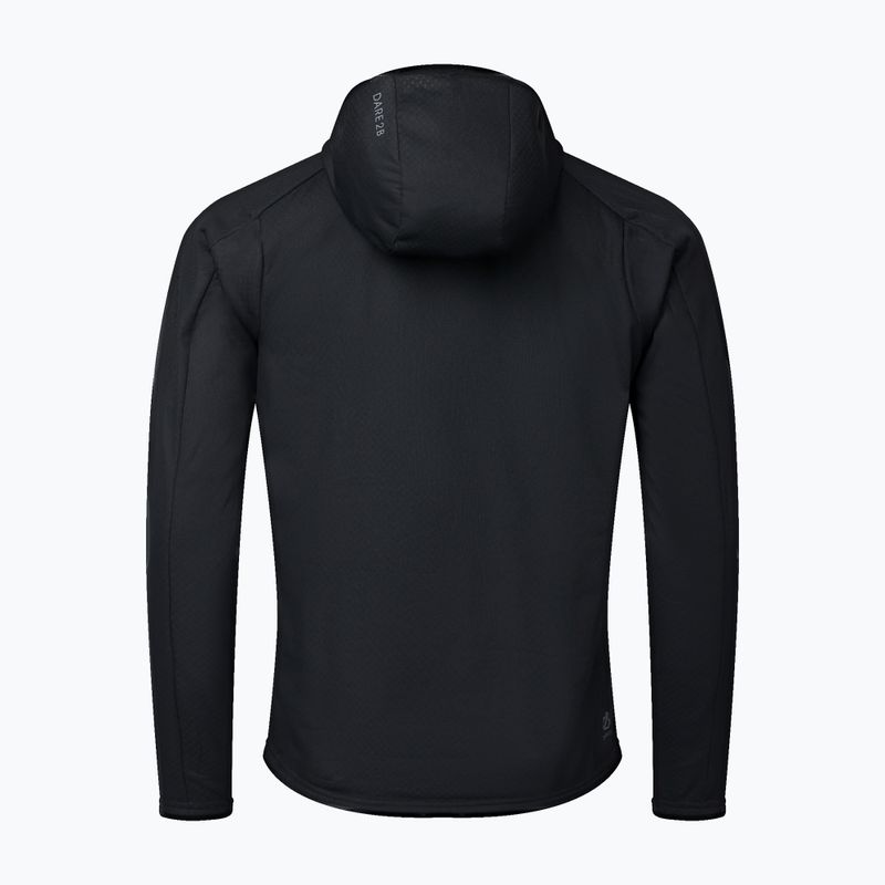 Pánska mikina Dare 2b Heat Weave Stretch Midlayer black 2