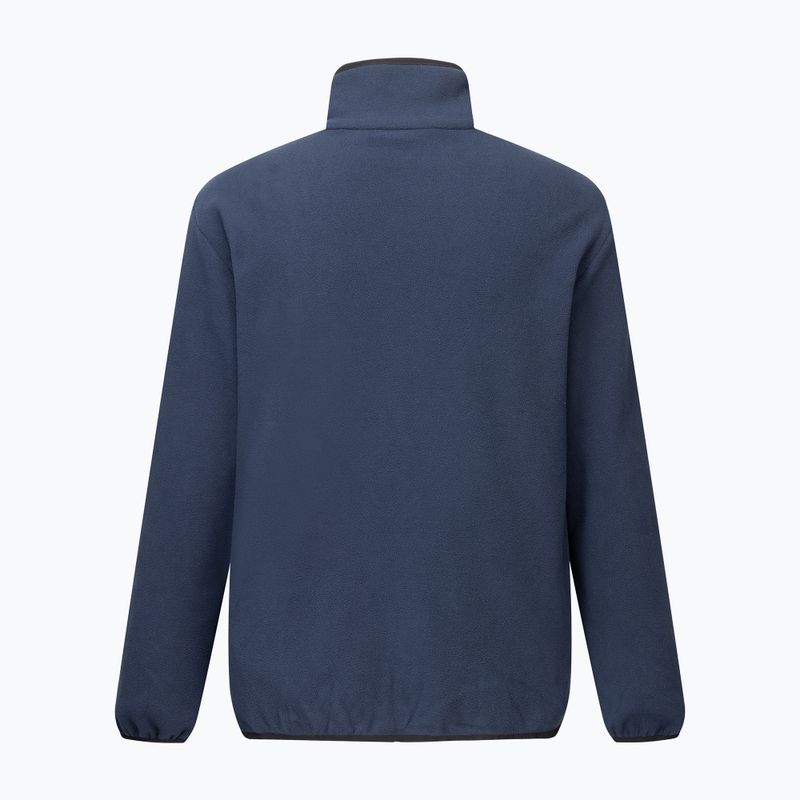 Pánska fleecová mikina REGATTA Frankie Full Zip Fleece navy/black 8