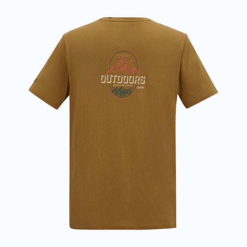 Pánske tričko Regatta ClineIX rich tan original outdoor 8
