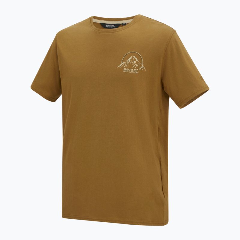 Pánske tričko Regatta ClineIX rich tan original outdoor 9