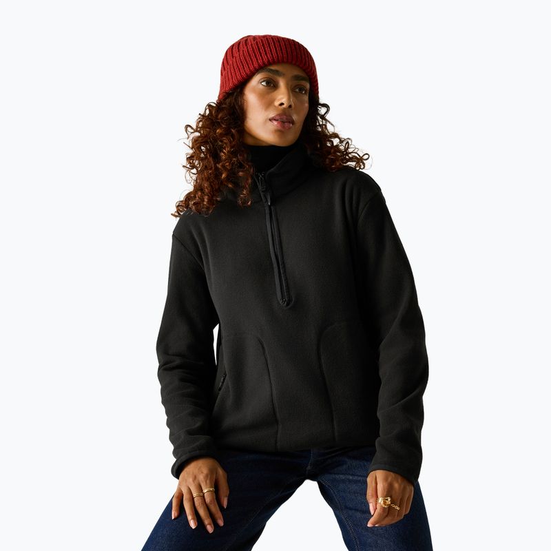 Dámska fleecová mikina REGATTA Frankie Half Zip black 6