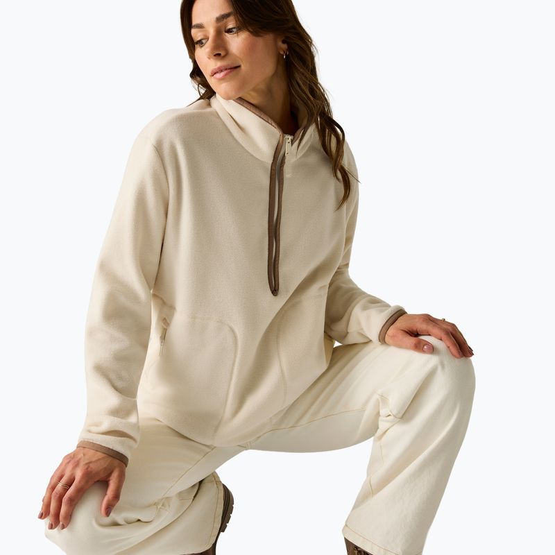 Dámska fleecová mikina Regatta Frankie Half Zip light vanilla/mocha 6