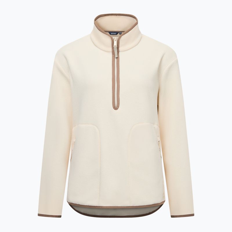 Dámska fleecová mikina Regatta Frankie Half Zip light vanilla/mocha 8