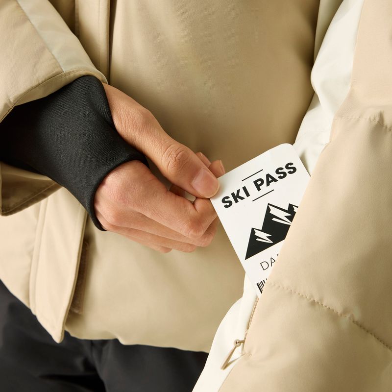 Dámska lyžiarska bunda Dare2B Neve Jacket white pepper/egret 7