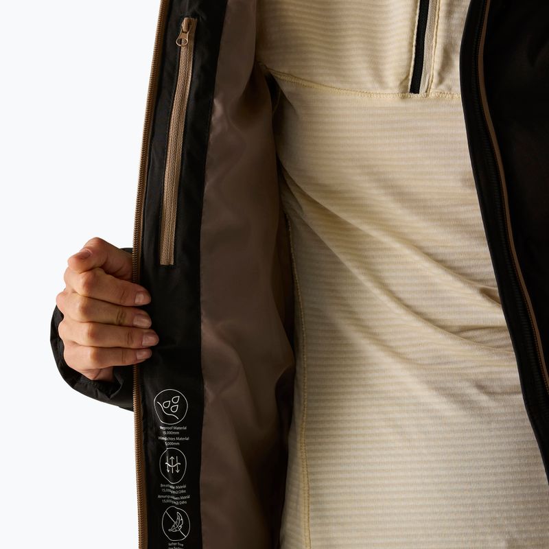 Dámska zateplená bunda REGATTA Altoro Thermal black/mocha 8