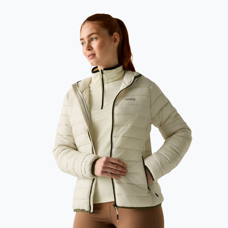 Dámska páperová bunda Regatta Hooded Marizion lightvanilla 5
