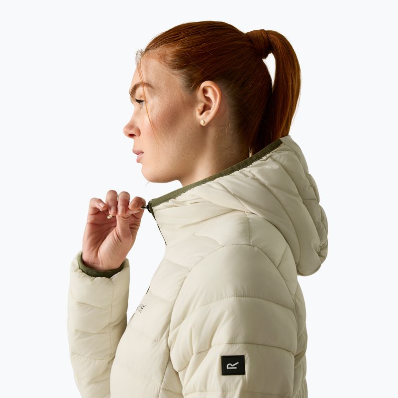 Dámska páperová bunda Regatta Hooded Marizion lightvanilla 6