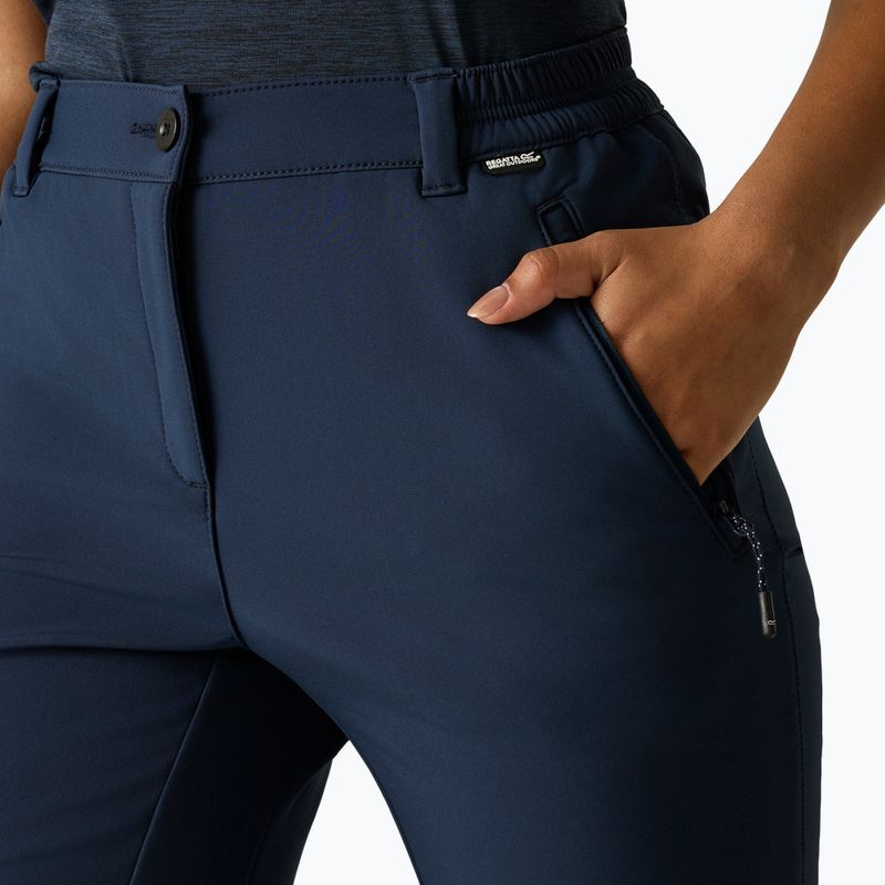 Dámske softshellové nohavice REGATTA Geo Softshell II navy 5