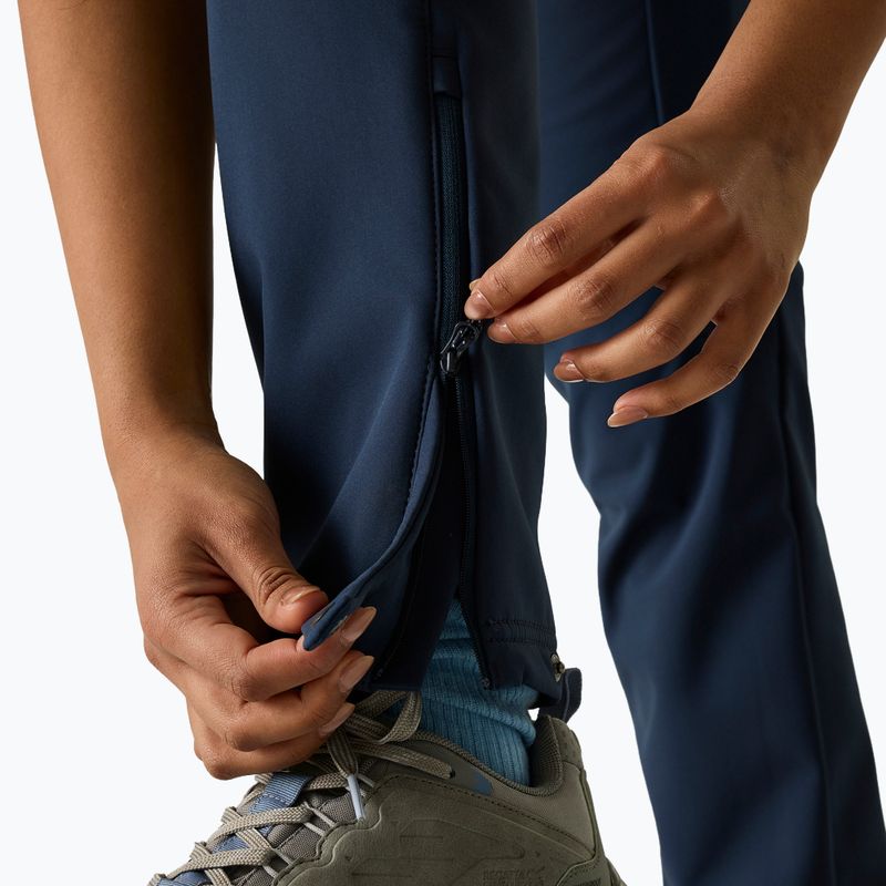 Dámske softshellové nohavice REGATTA Geo Softshell II navy 7