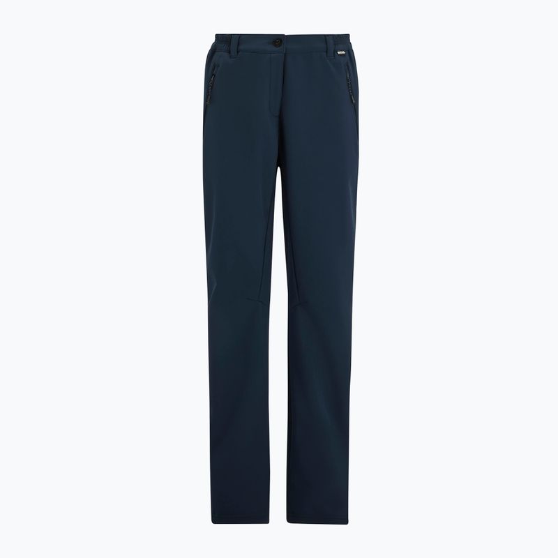 Dámske softshellové nohavice REGATTA Geo Softshell II navy 8
