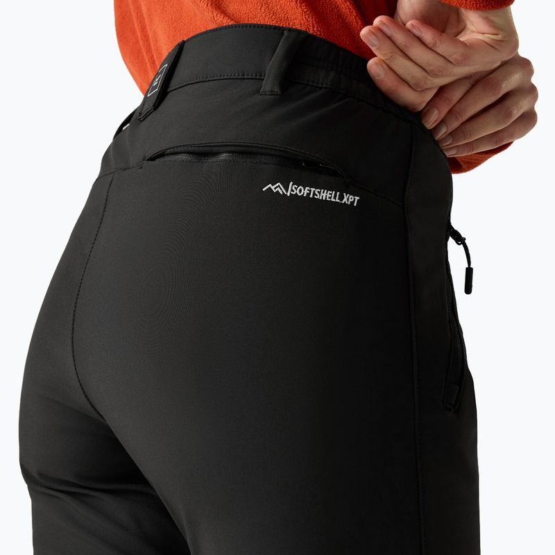 Dámske softshellové nohavice REGATTA Geo Softshell II black 5
