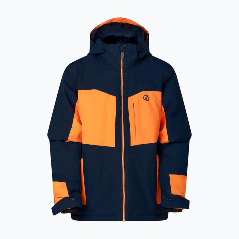 Detská lyžiarska bunda Dare2B Rip It Jacket navy/electric orange 9