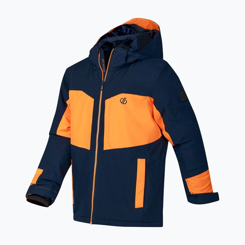 Detská lyžiarska bunda Dare2B Rip It Jacket navy/electric orange 11