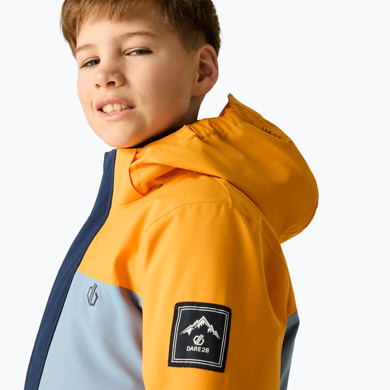 Detská lyžiarska bunda Dare2B Send It II Jacket electric orange/navy 6