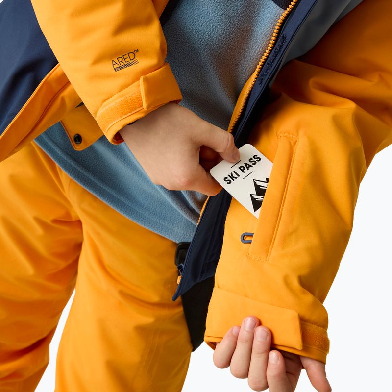 Detská lyžiarska bunda Dare2B Send It II Jacket electric orange/navy 7
