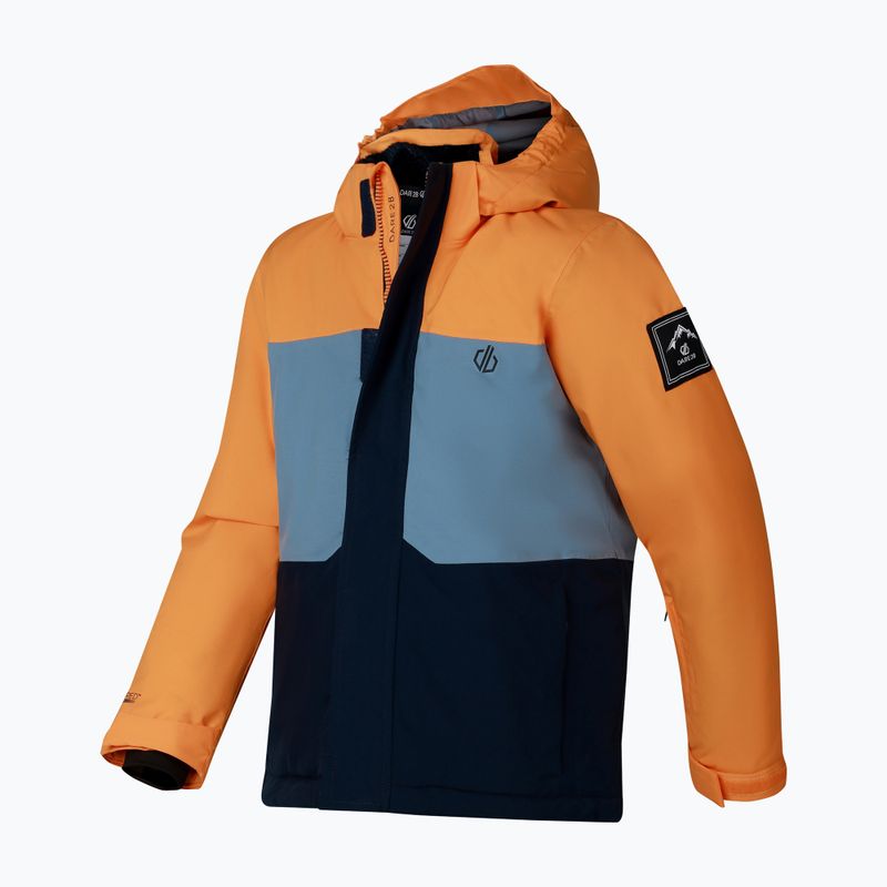 Detská lyžiarska bunda Dare2B Send It II Jacket electric orange/navy 10