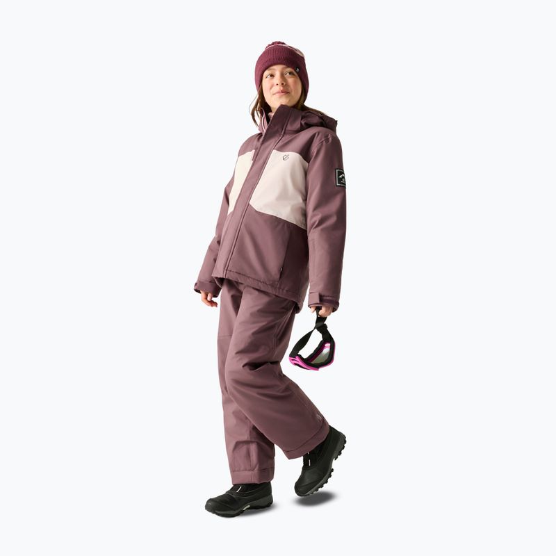 Detská lyžiarska bunda Dare2B Send It II Jacket huckleberry/pink haze 2