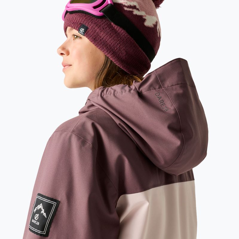 Detská lyžiarska bunda Dare2B Send It II Jacket huckleberry/pink haze 7