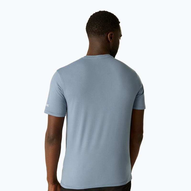 Pánske trekingové tričko REGATTA Fingal Stretch dusky blue 4