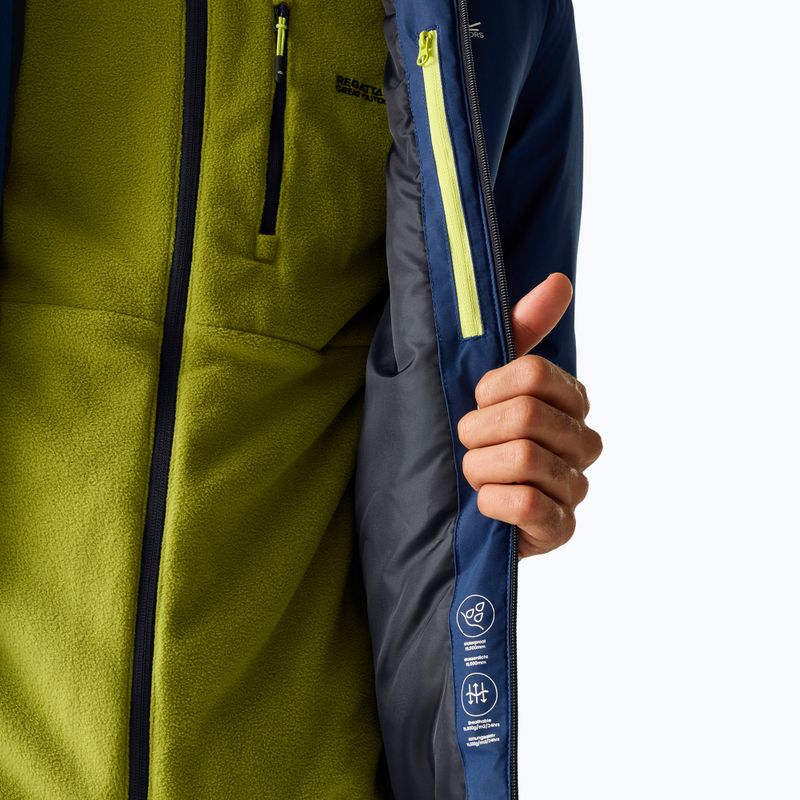 Pánska nepremokavá bunda REGATTA Allston aviator blue 8
