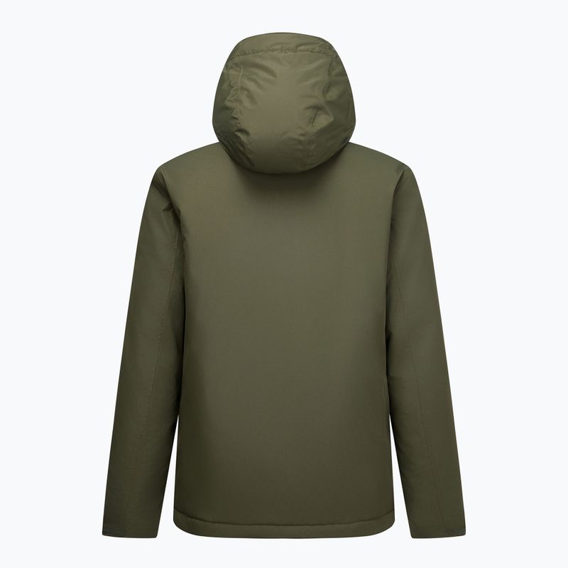 Pánska nepremokavá bunda REGATTA Allston dark khaki/wood brown 11
