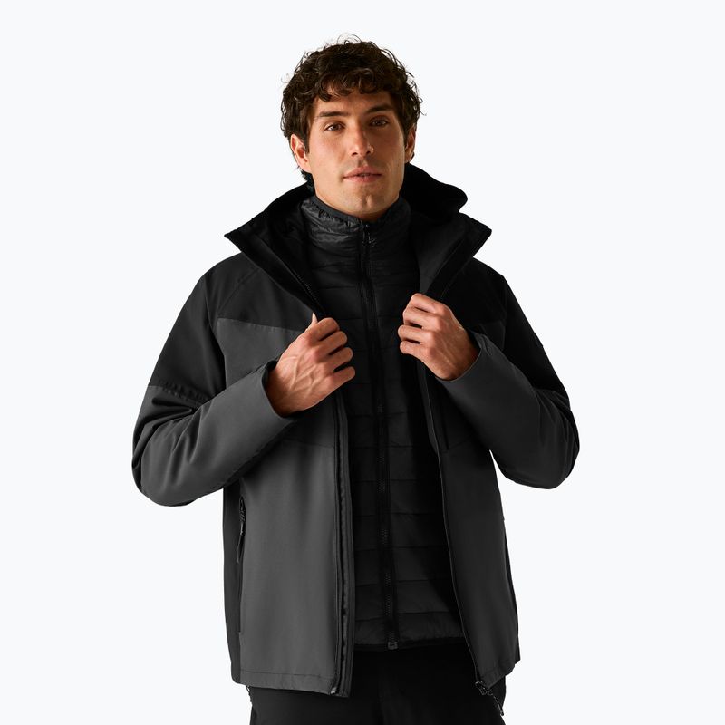Pánska bunda 3v1 Regatta Wentwood 3in1 ash/black 5