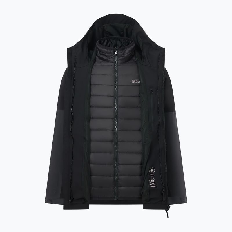 Pánska bunda 3v1 Regatta Wentwood 3in1 ash/black 13