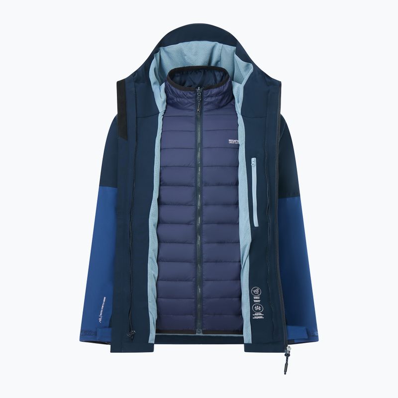 Pánska bunda 3v1 REGATTA Wentwood 3in1 aviator blue/navy 13